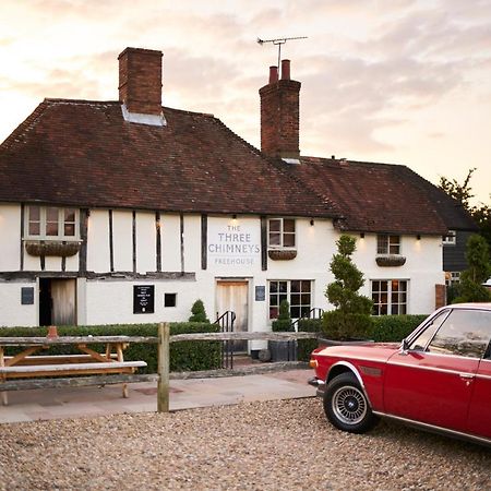 The Three Chimneys Country Pub Hotel Biddenden Buitenkant foto