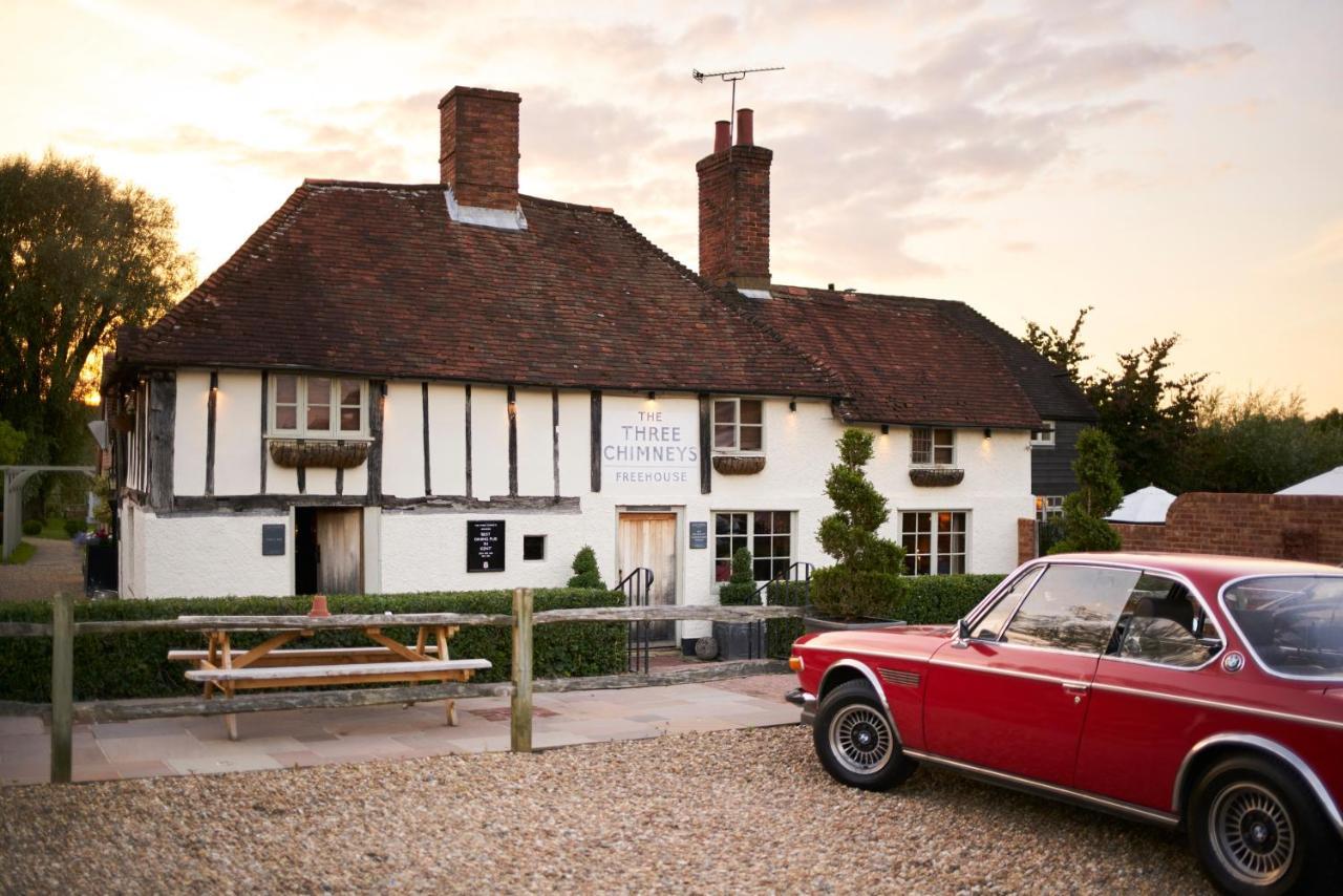 The Three Chimneys Country Pub Hotel Biddenden Buitenkant foto